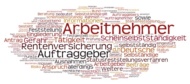 Titelbild Blogbeitrag zu Scheinselbständigkeit