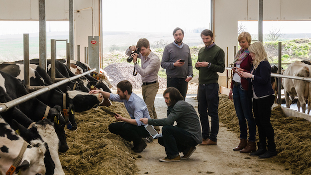 Das Team der fodjan GmbH 2015: M. Theiss, J. Völker, C. Gieseler, D. Schreck, M. Schuetze, J. Albinus, S. Michler