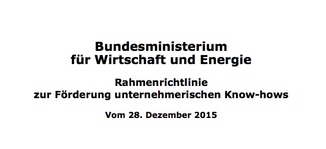 Förunderung Unternehmerischen Know-hows